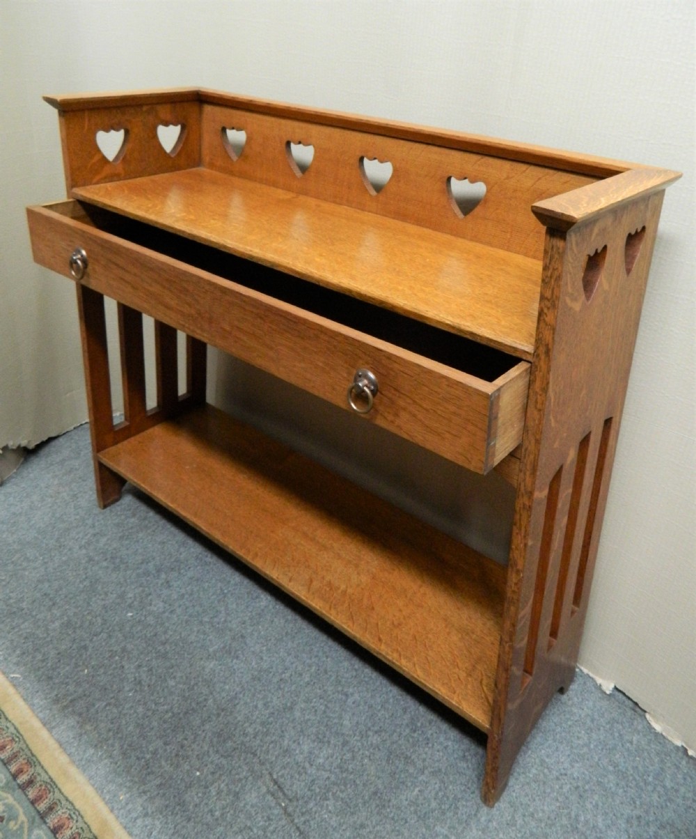 Arts & Crafts oak table -  Liberty & Co View VI