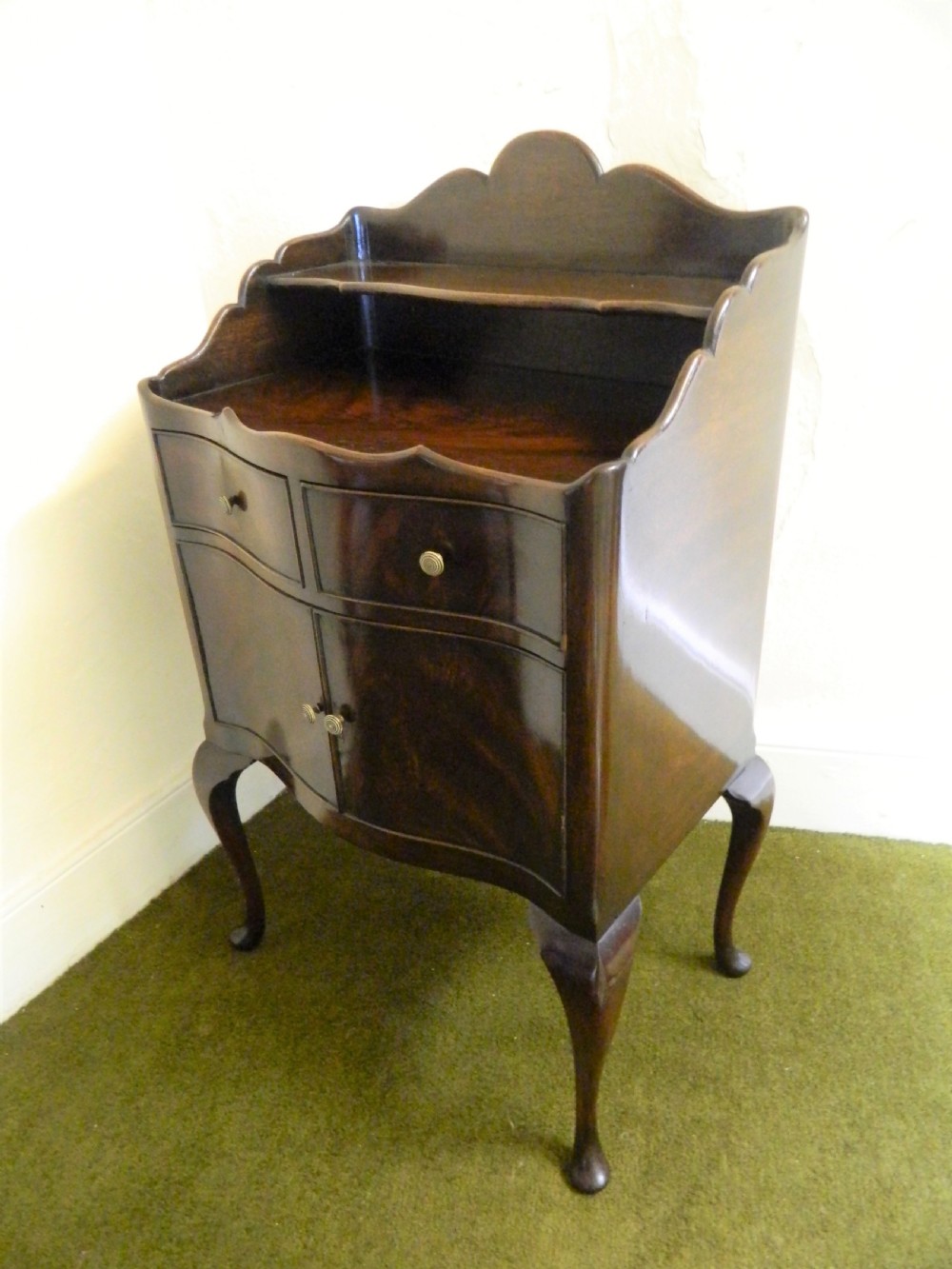 mahogany bedside cabinet View III