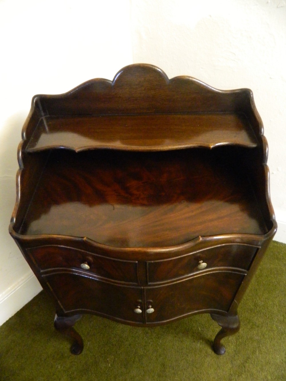 mahogany bedside cabinet View IV