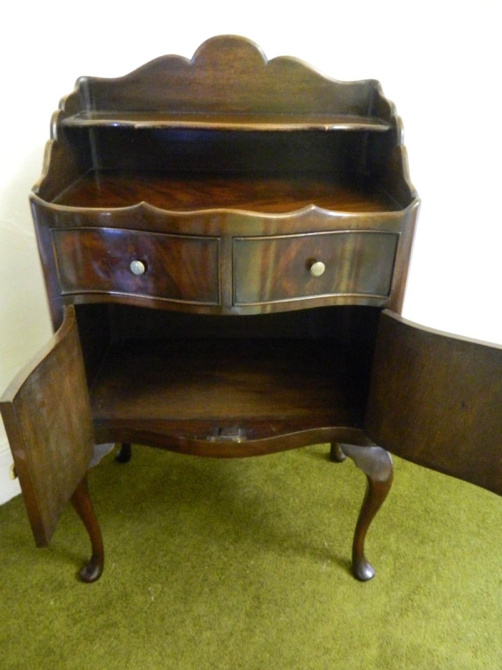 mahogany bedside cabinet View V