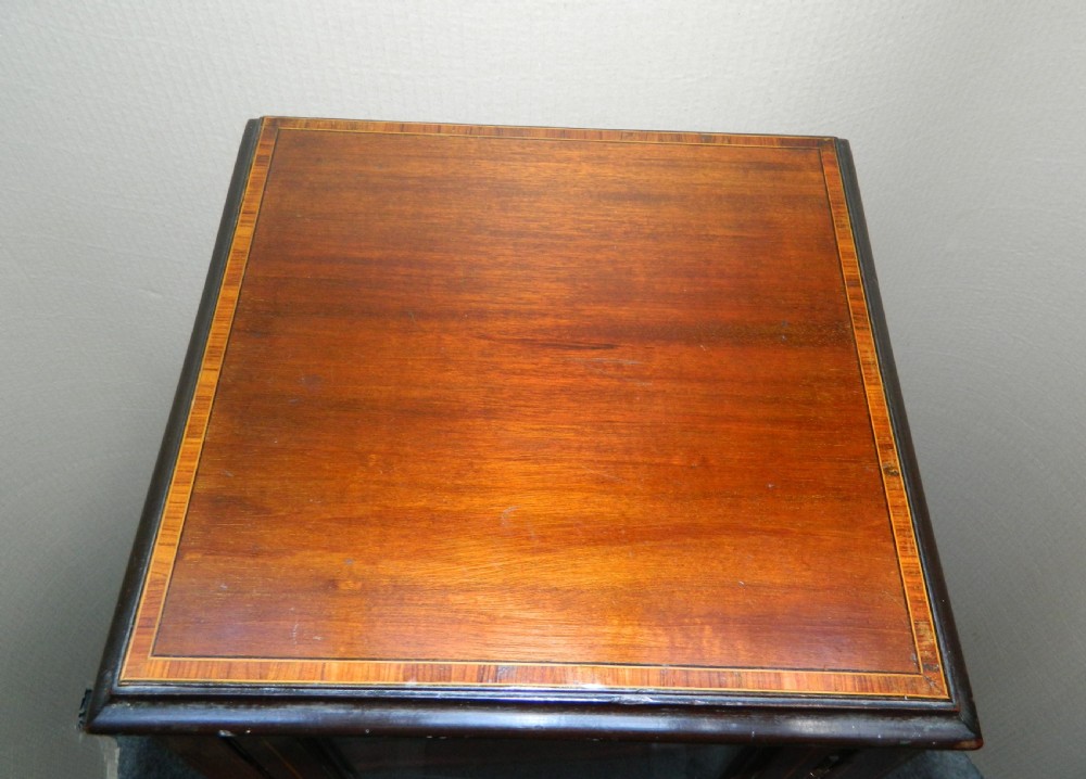 inlaid mahogany display cabinet View VI