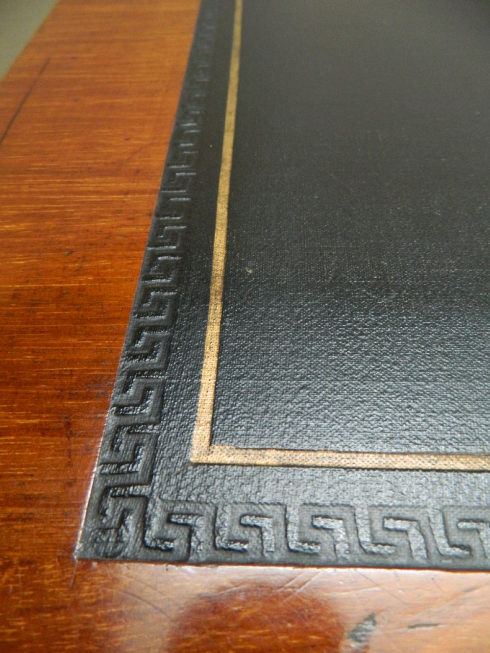 mahogany desk View III