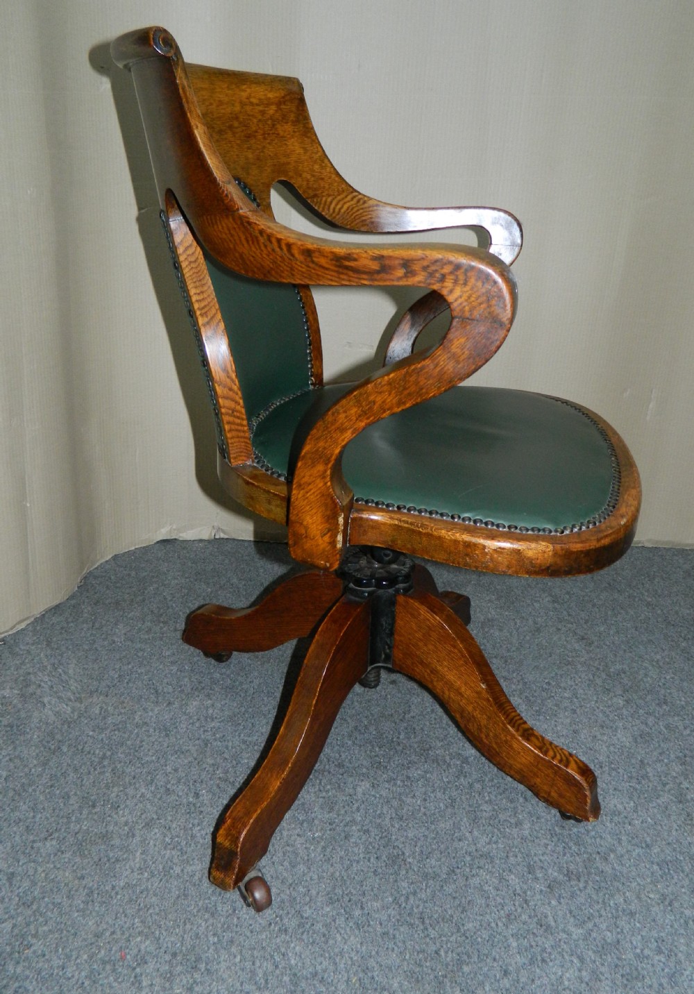 oak desk chair View II