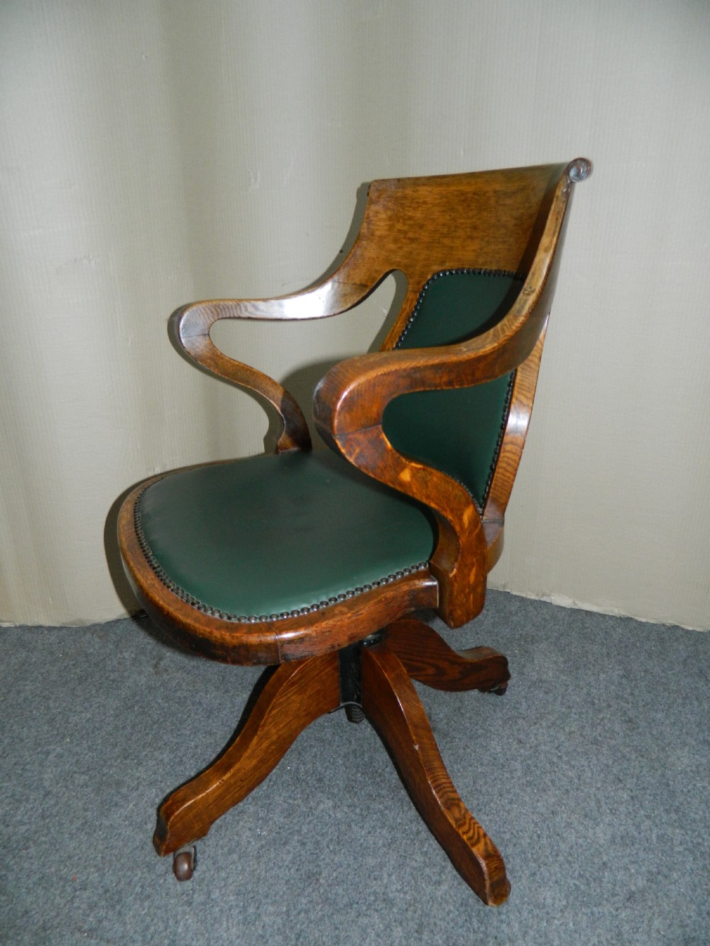 oak desk chair View III