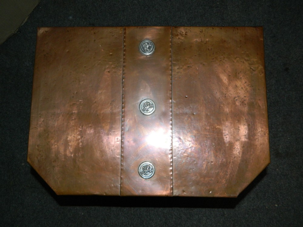 copper coal bin / log bin View VI