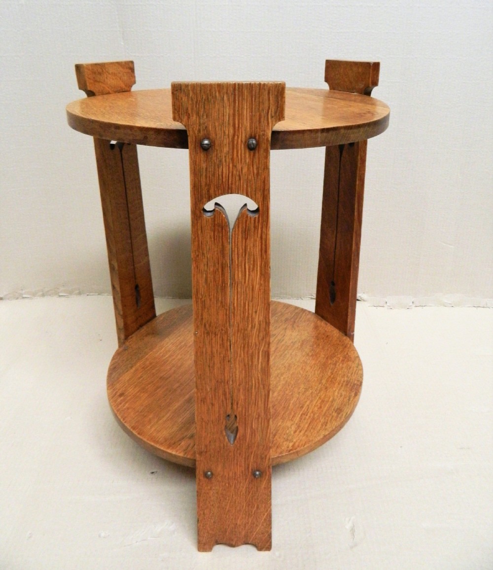 Arts & Crafts oak table