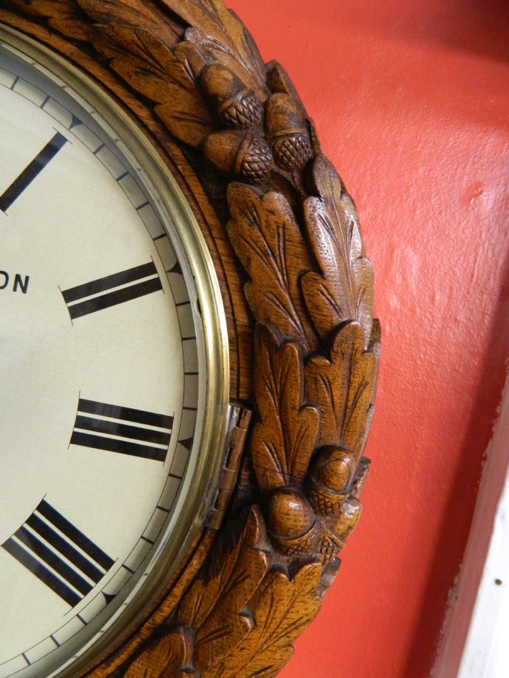 large double fusee wall clock View II