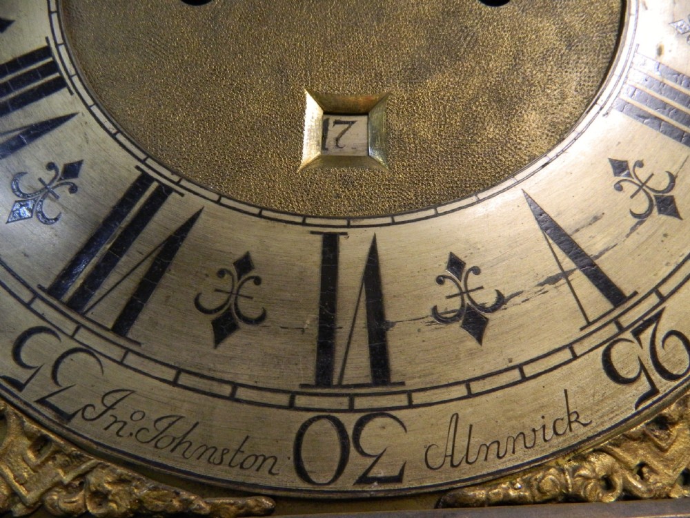 mahogany 8 day longcase grandfather clock View IV