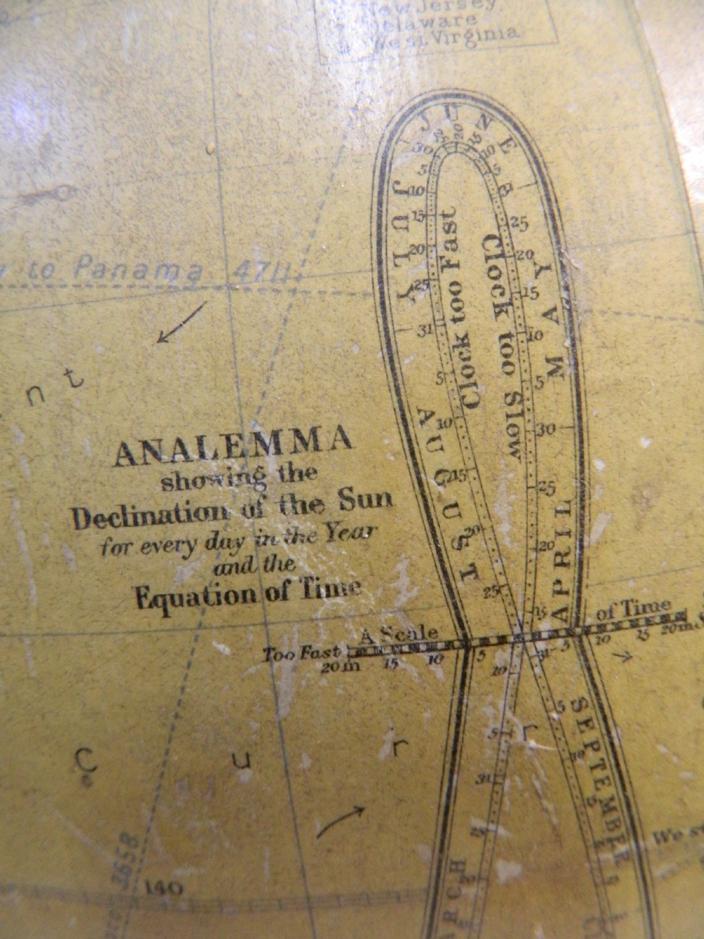 Philips 12 inch terrestrial globe View III
