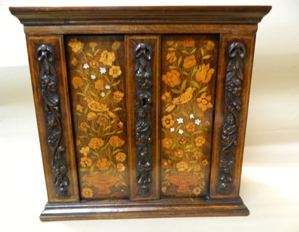 marquetry table cabinet View VIII