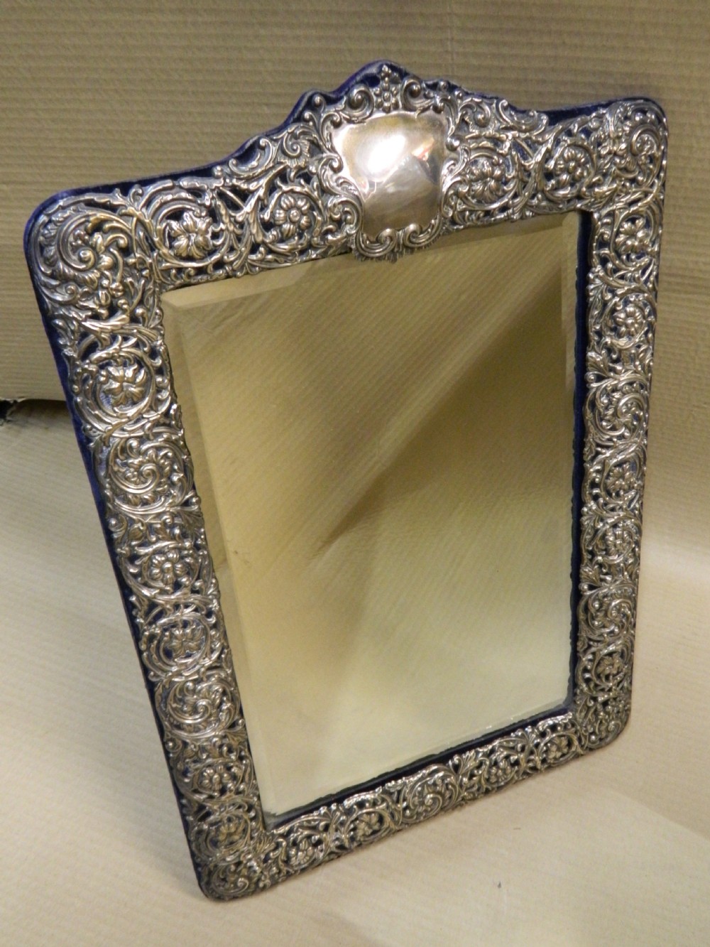 silver dressing mirror - Henry Matthews View VII