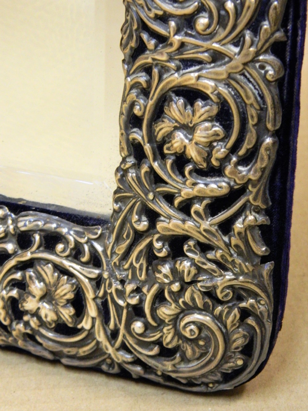 silver dressing mirror - Henry Matthews View VIII