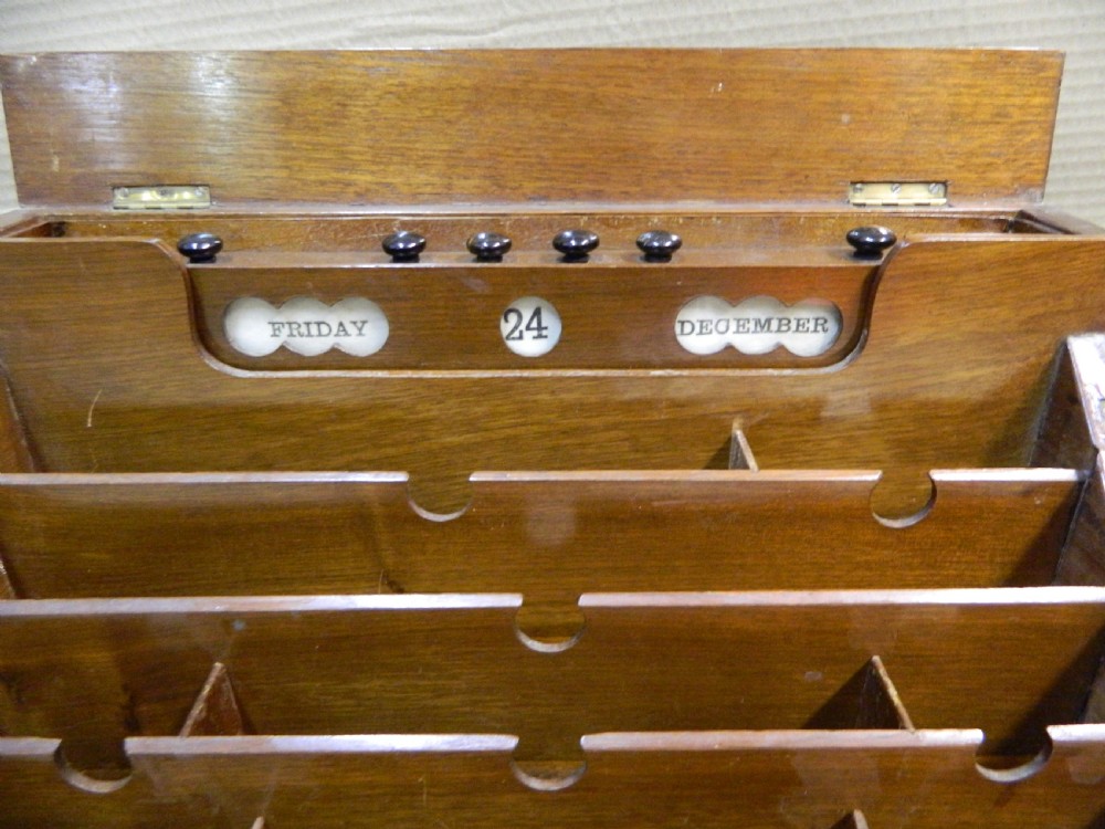 walnut stationery box View II