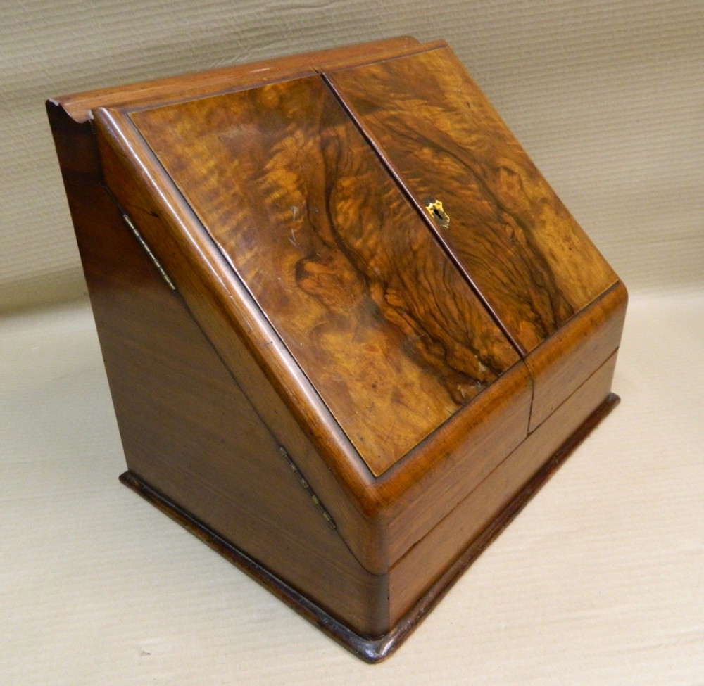 walnut stationery box View III