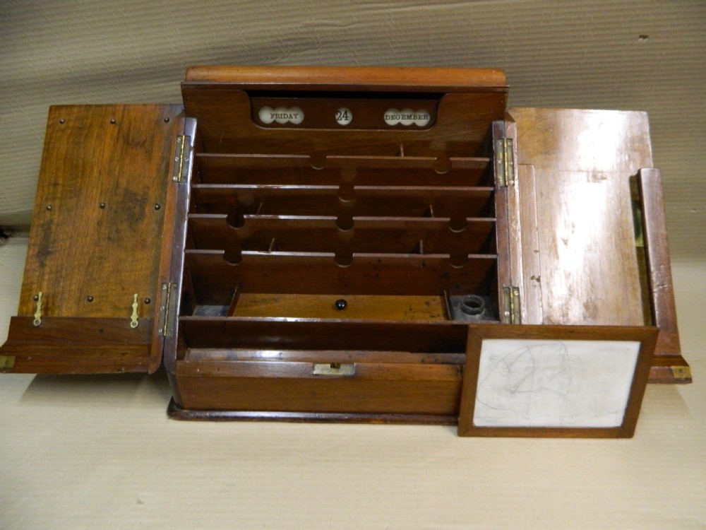 walnut stationery box View VI