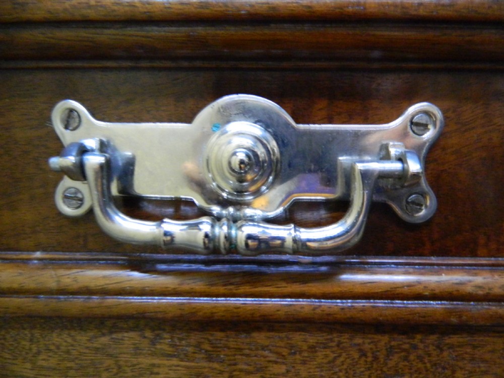 Mahogany partners desk - Maple & Co View VII