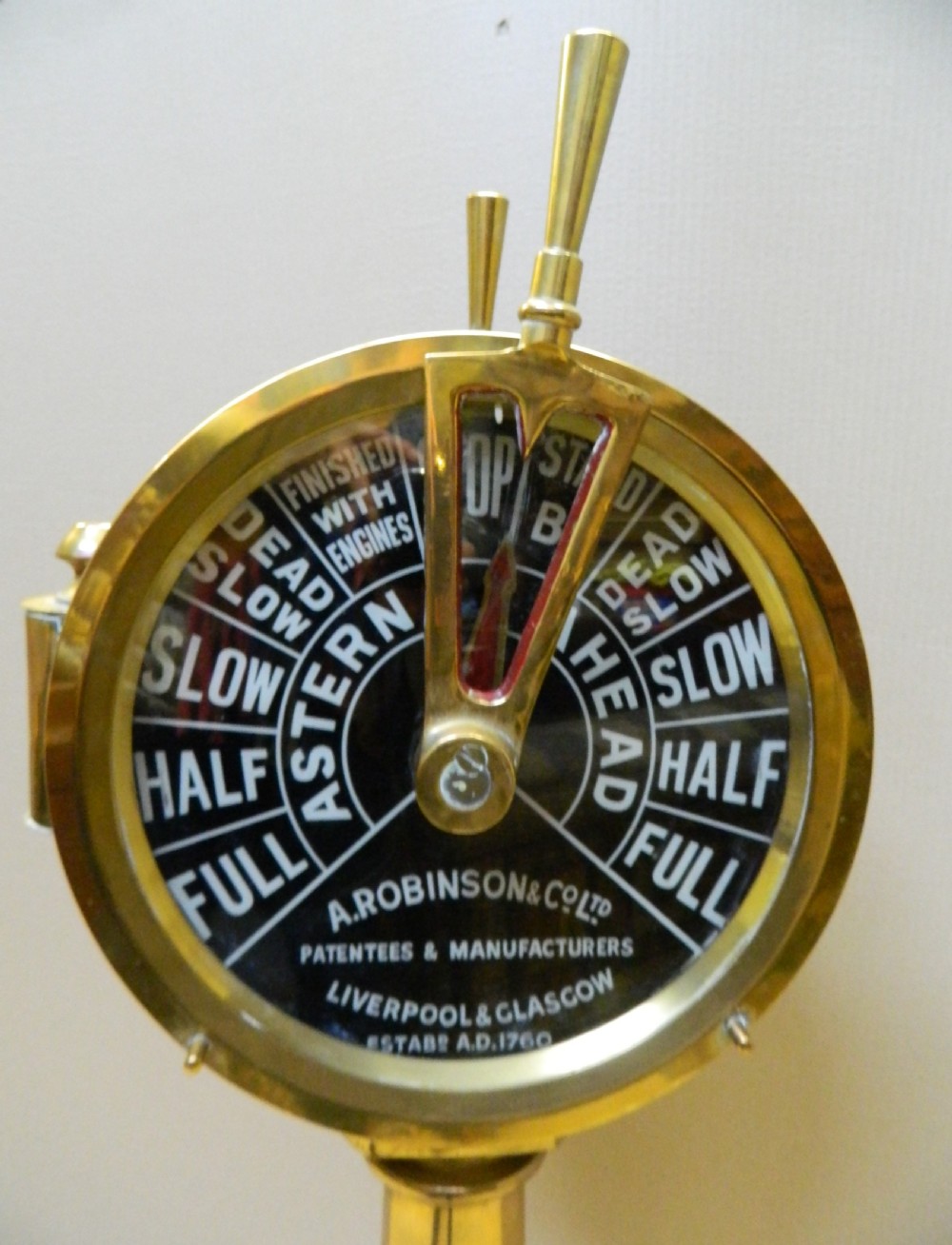Ships telegraph - A Robinson Liverpool & Glasgow View V