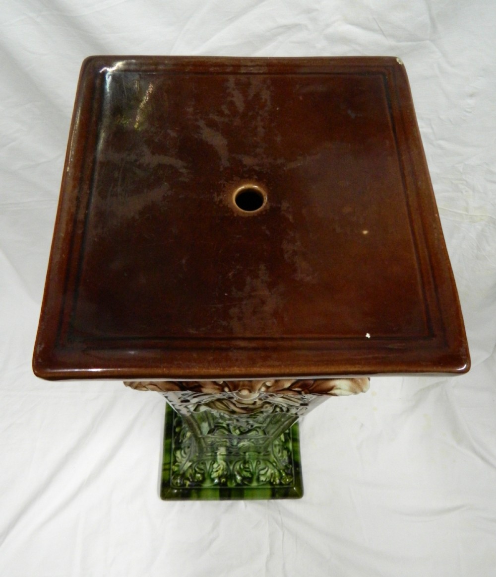 Arts & Crafts jardiniere on stand View V