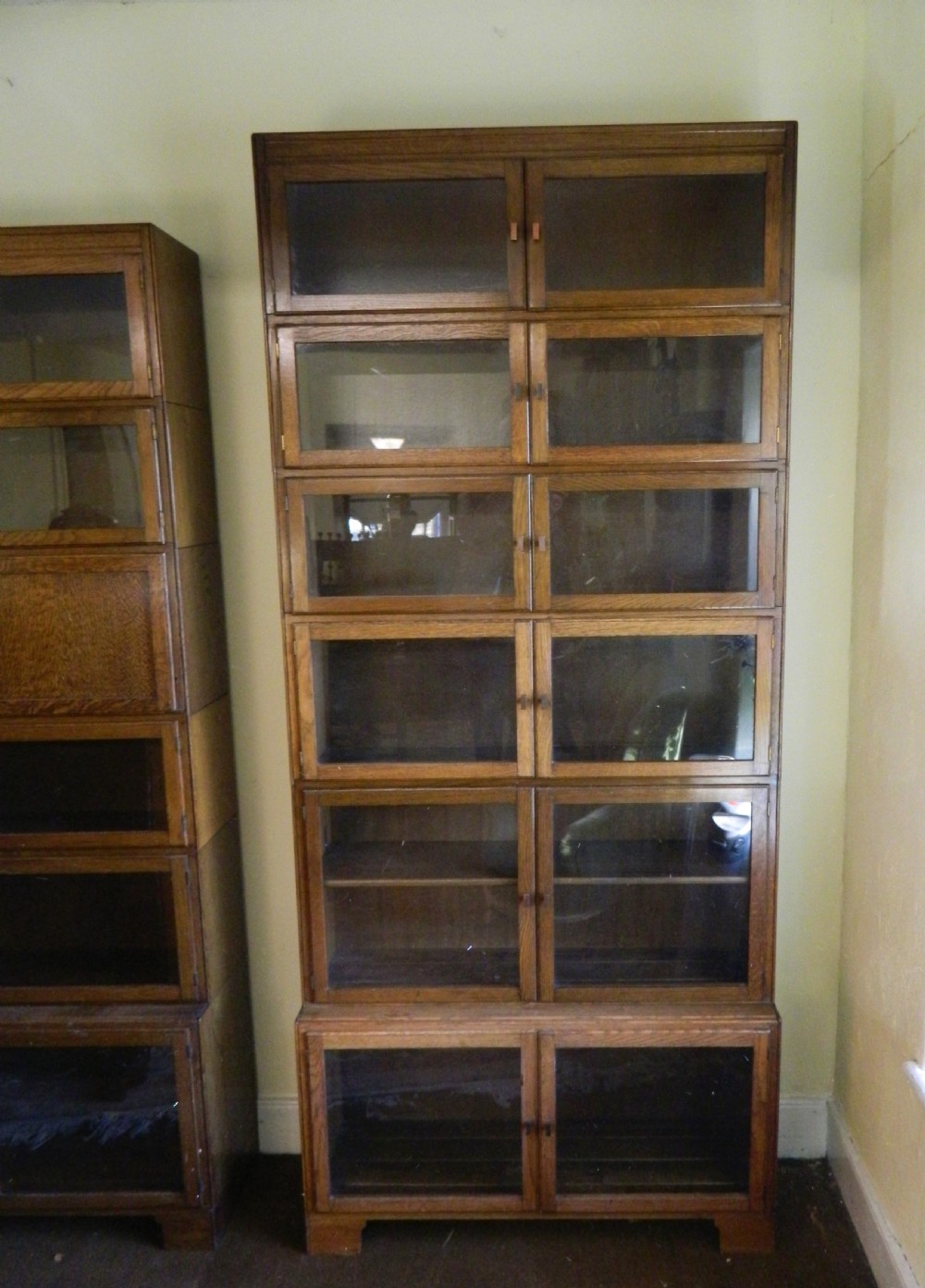 tall oak stacking bookcase - Minty Of Oxford View II