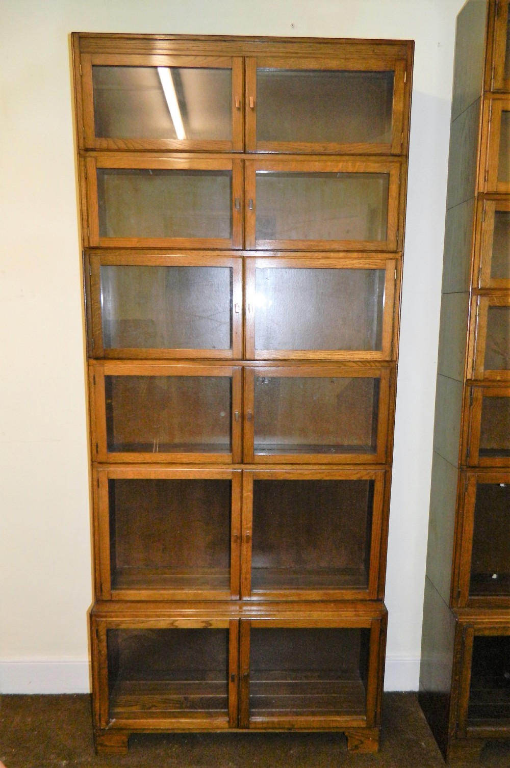 tall oak stacking bookcase - Minty Of Oxford