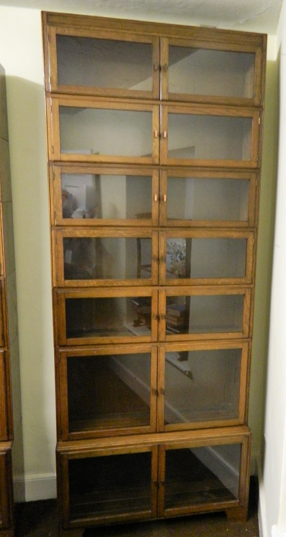 tall oak stacking bookcase - Minty Of Oxford