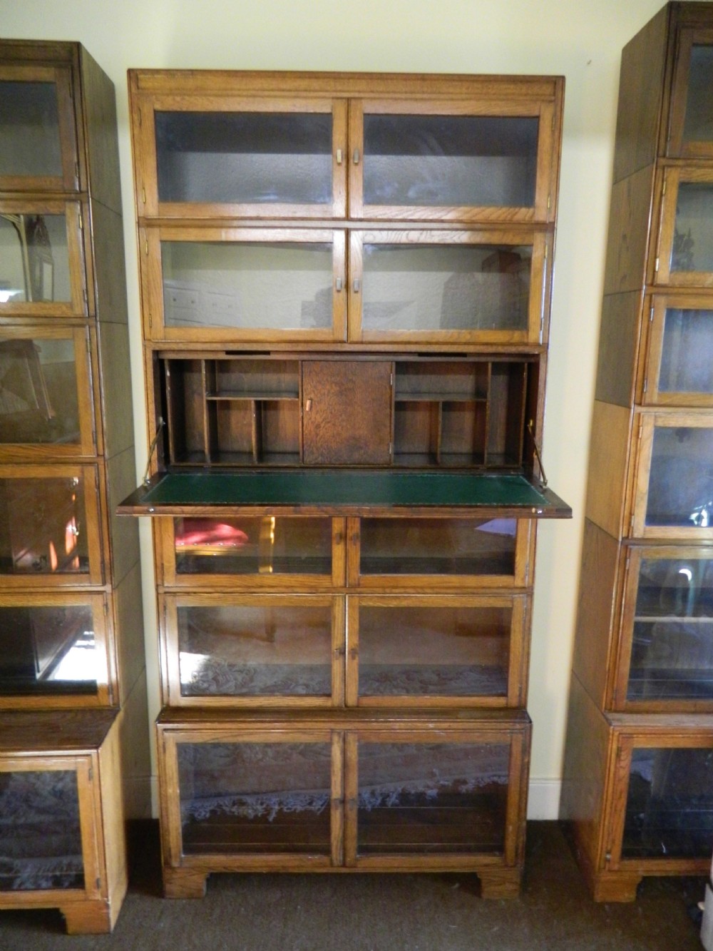 tall oak stacking bookcase - Minty Of Oxford View IV