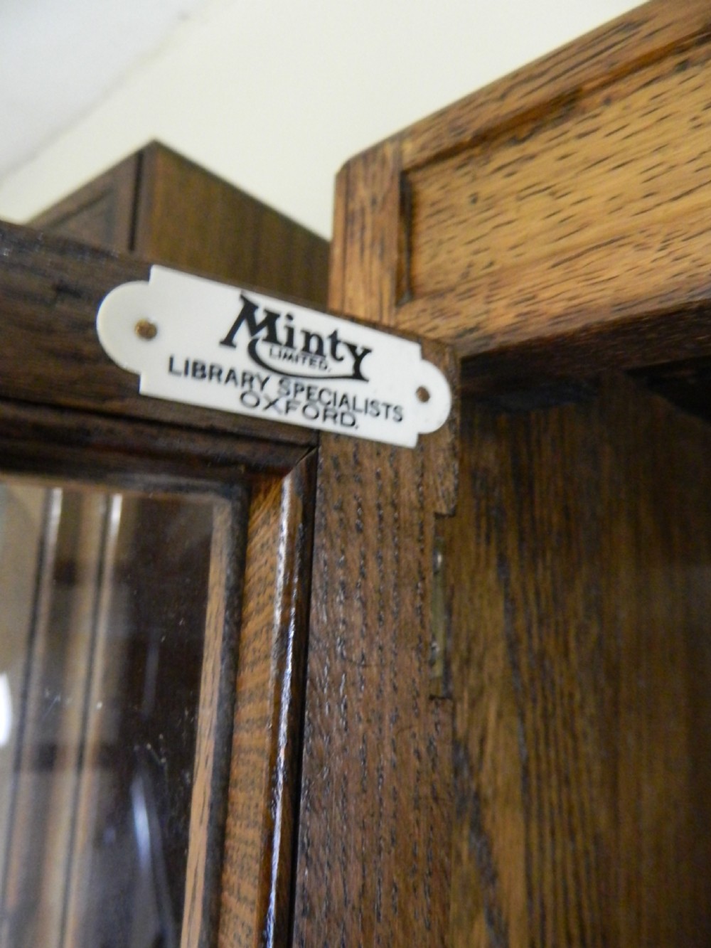tall oak stacking bookcase - Minty Of Oxford View V