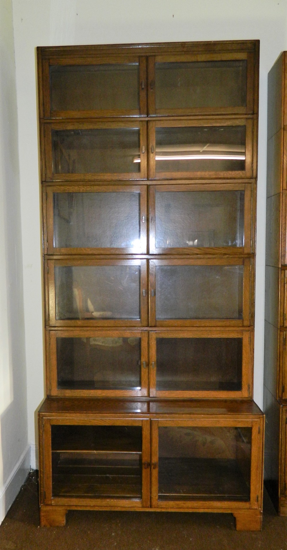 tall oak stacking bookcase - Minty Of Oxford