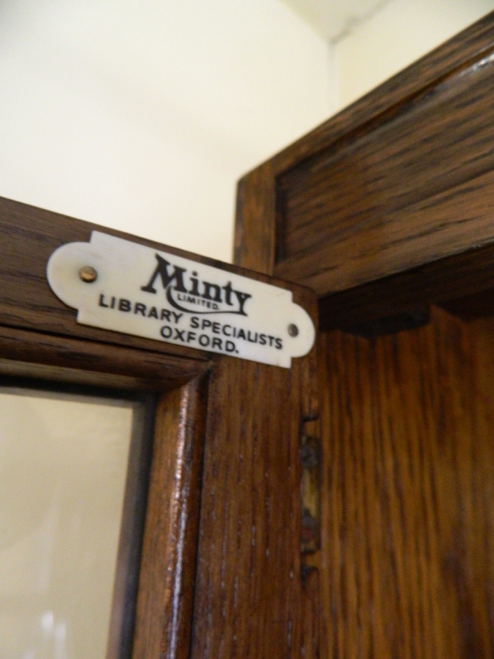 tall oak stacking bookcase - Minty Of Oxford View III