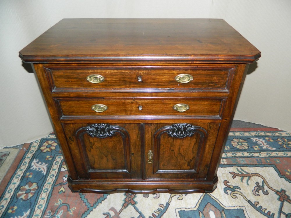 rosewood side cabinet