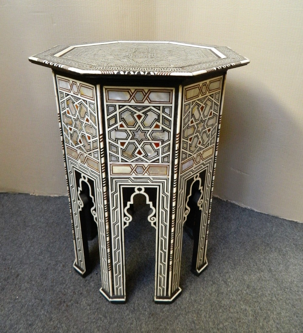 Moorish table