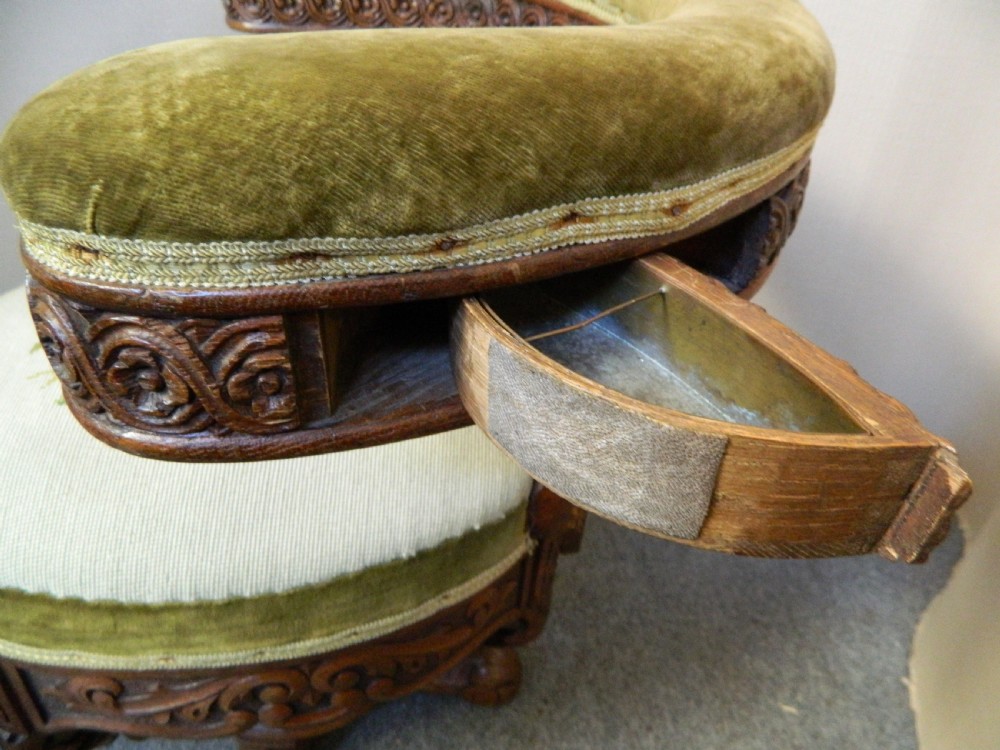 Rare cockfighting chair View III