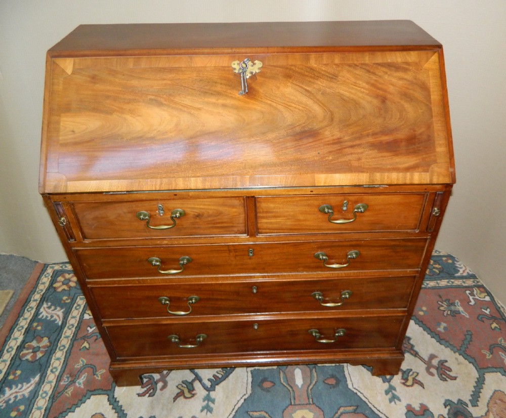 Georgian mahogany bureau