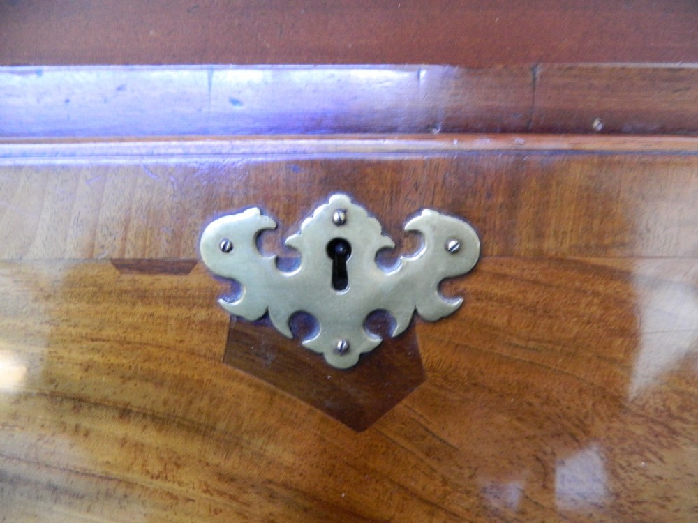 Georgian mahogany bureau View V