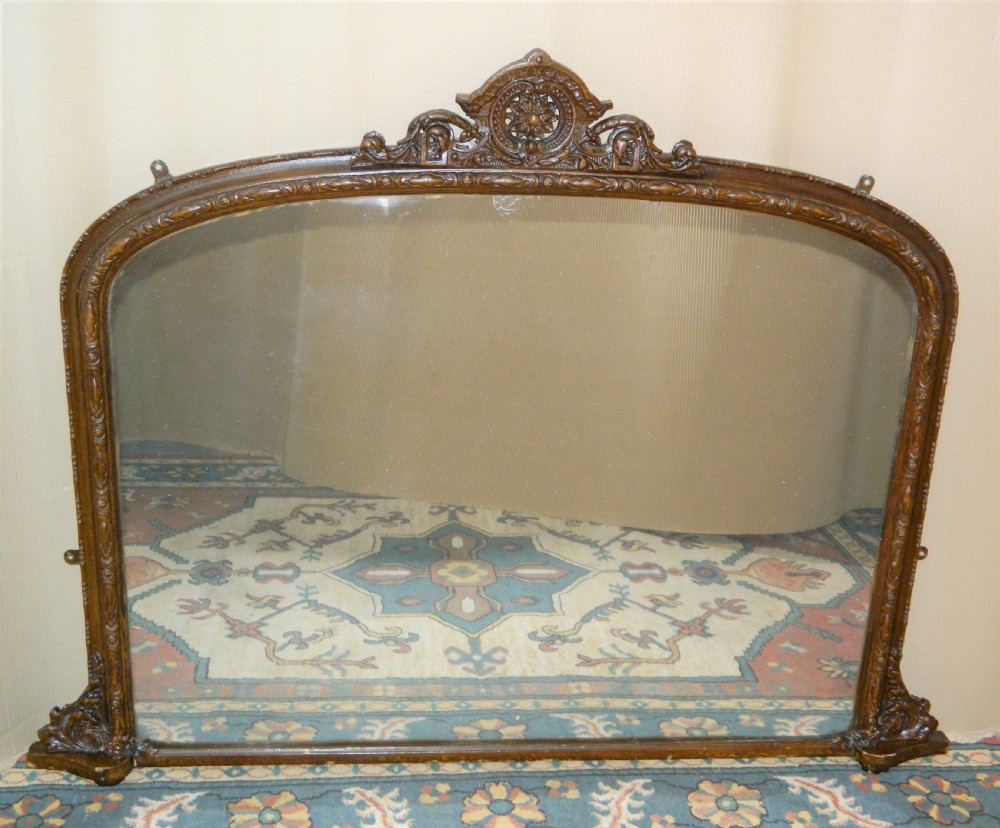 large overmantel mirror View II