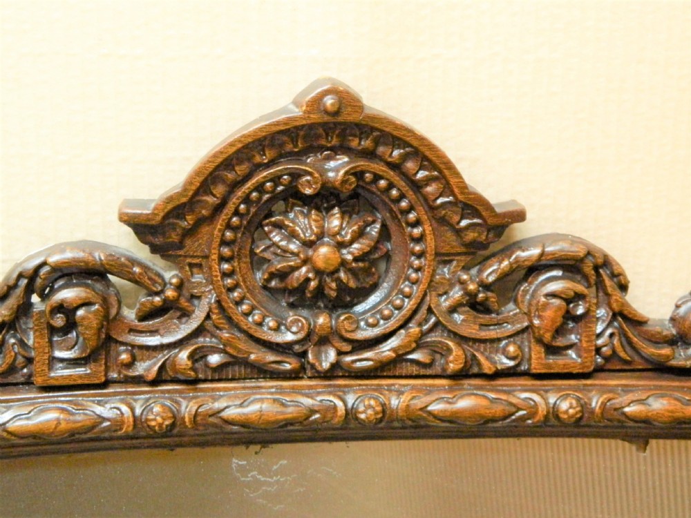 large overmantel mirror View III