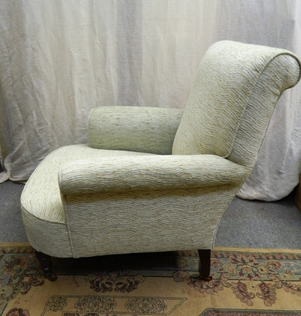 19th century low armchair View III