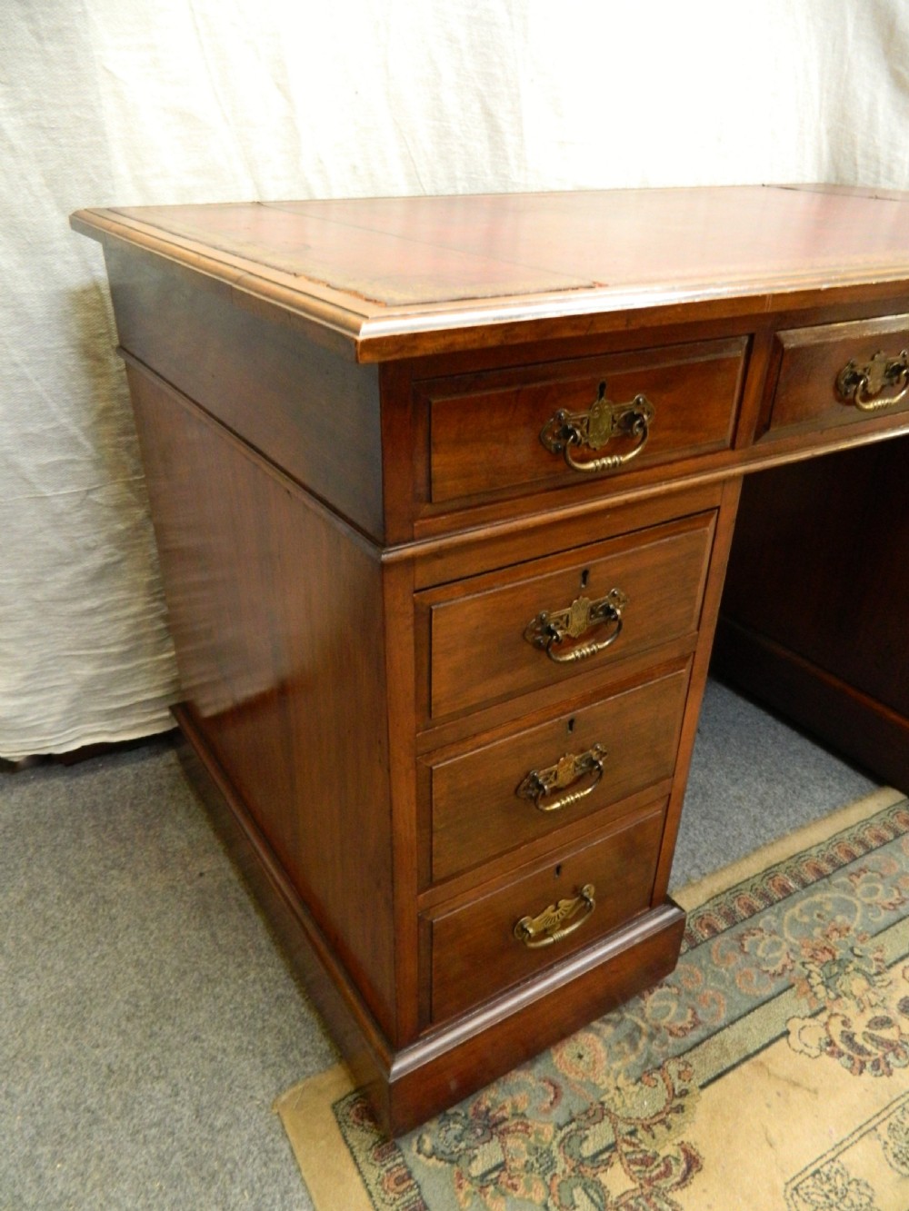 mahogany desk View II