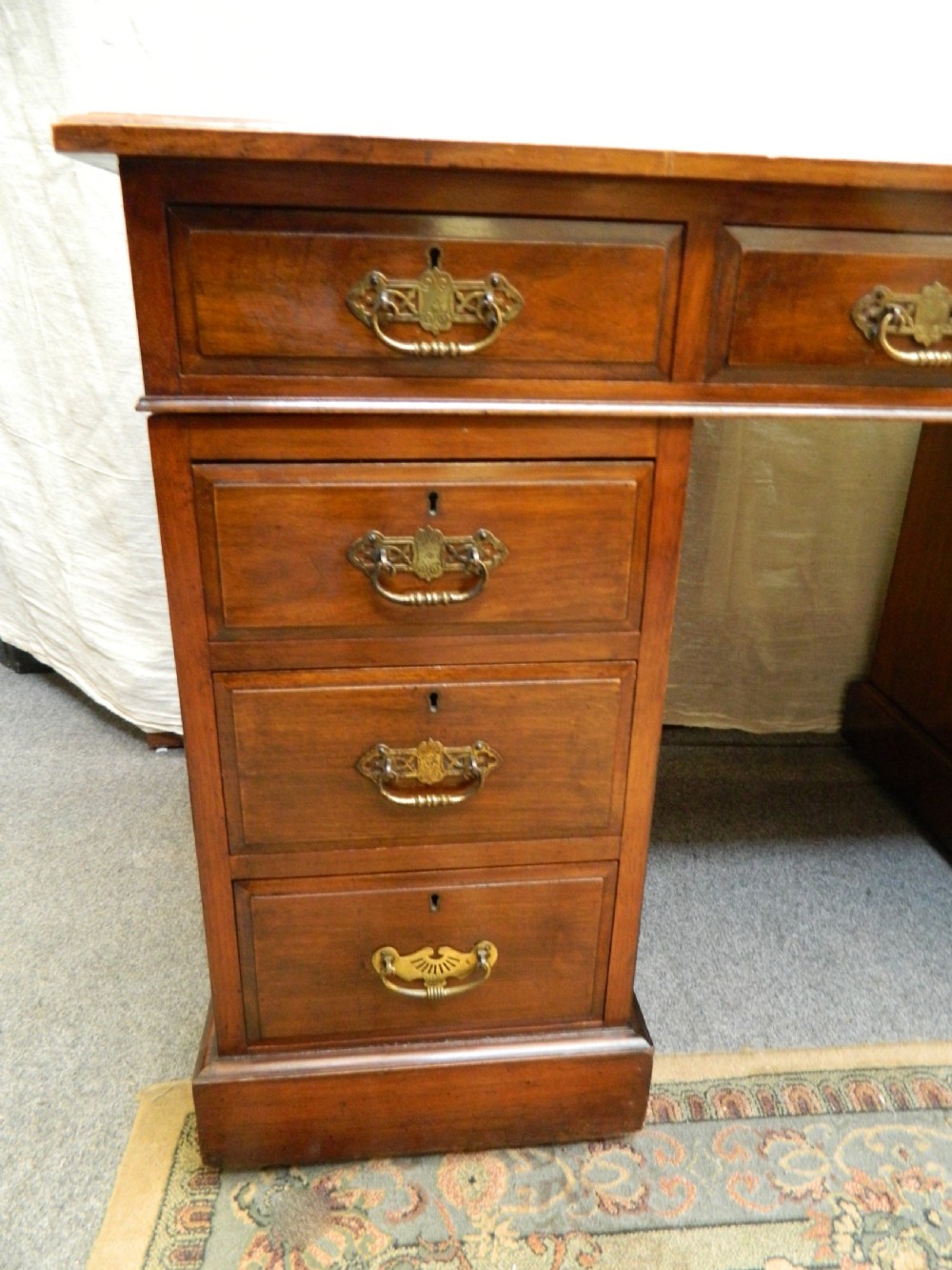 mahogany desk View III