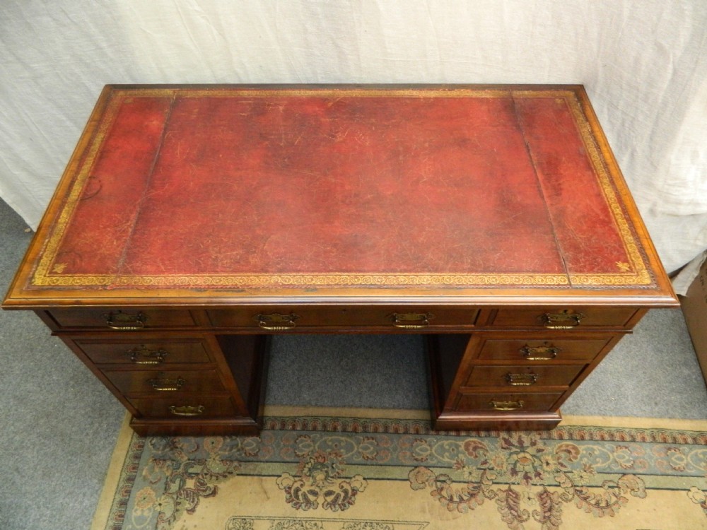 mahogany desk View VI