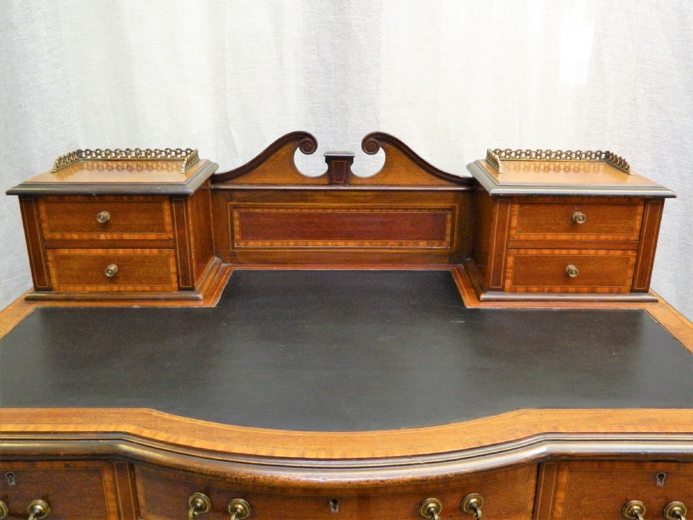 mahogany writing desk View II
