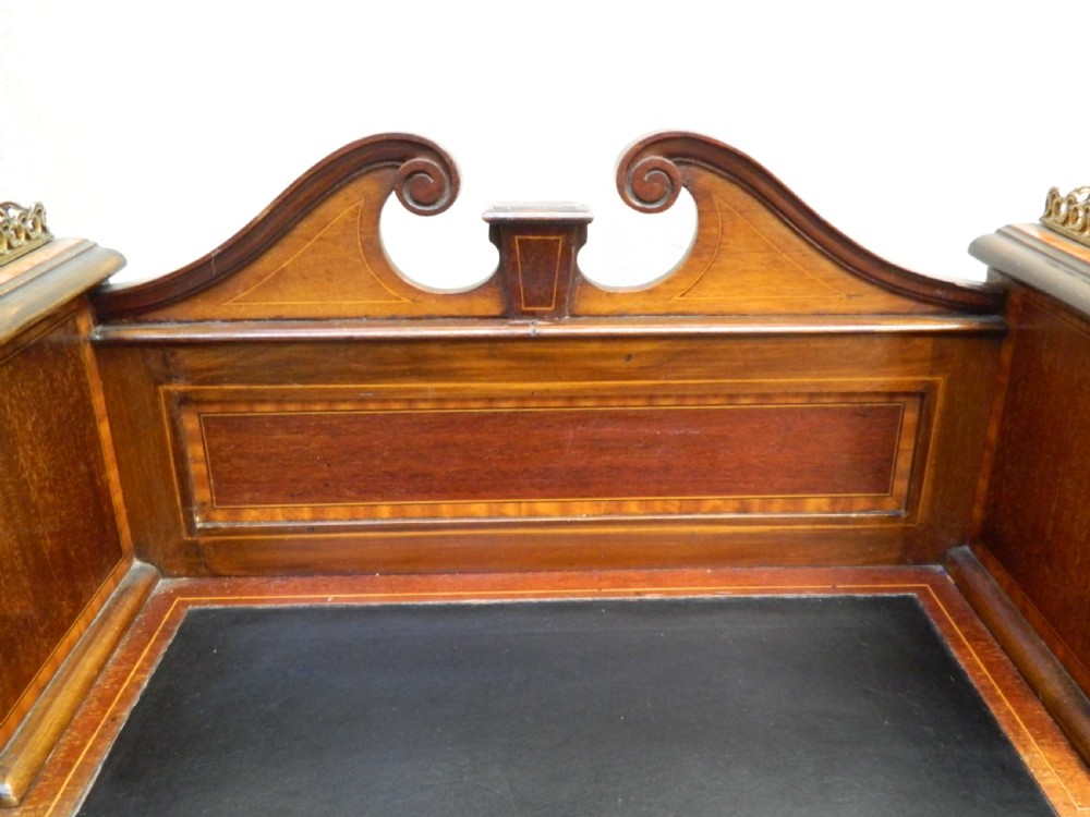 mahogany writing desk View VI