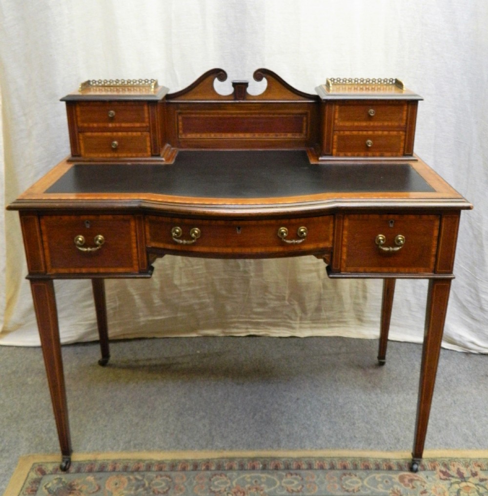 mahogany writing desk View VII