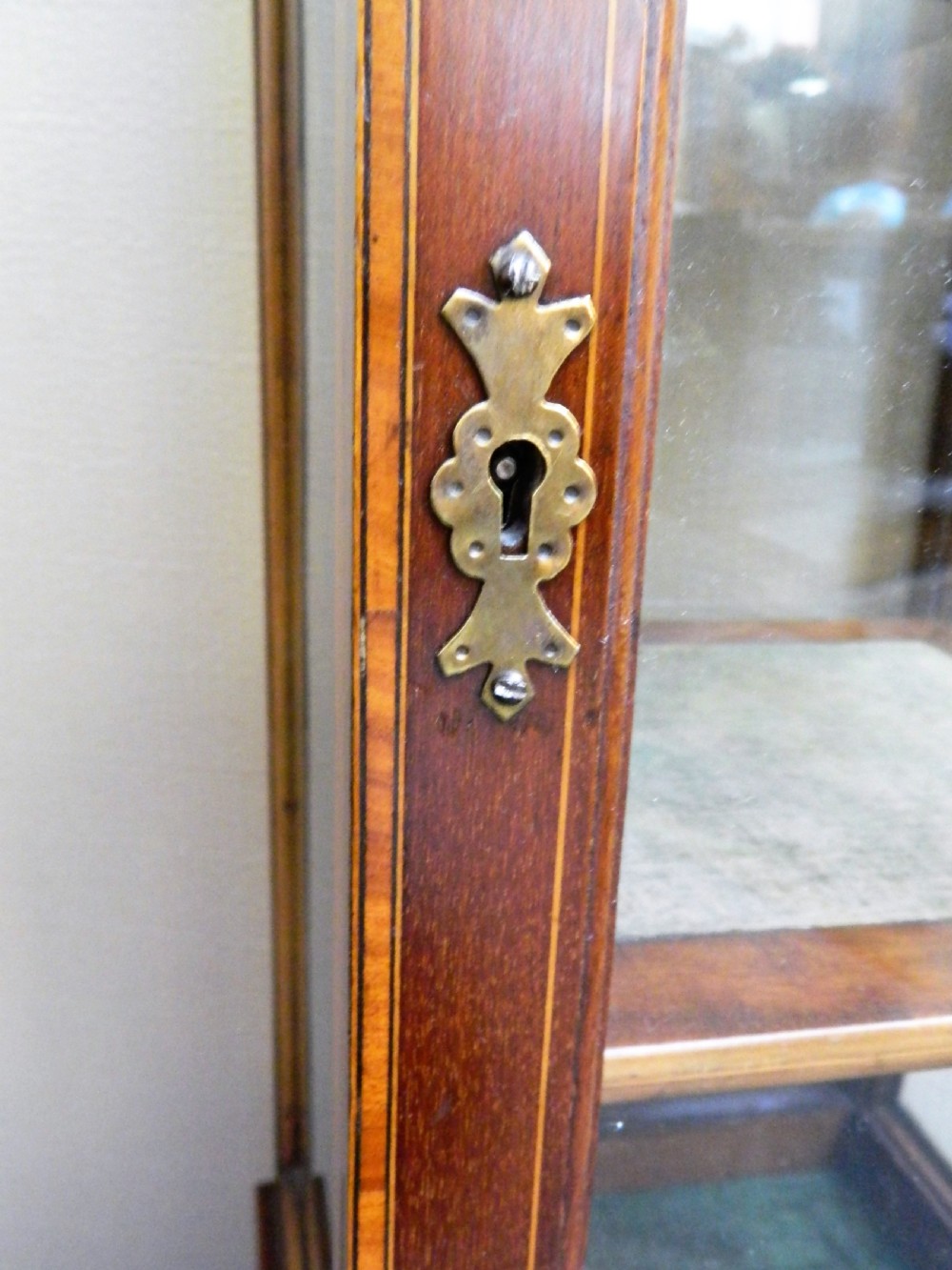 Inlaid mahogany display cabinet View VI