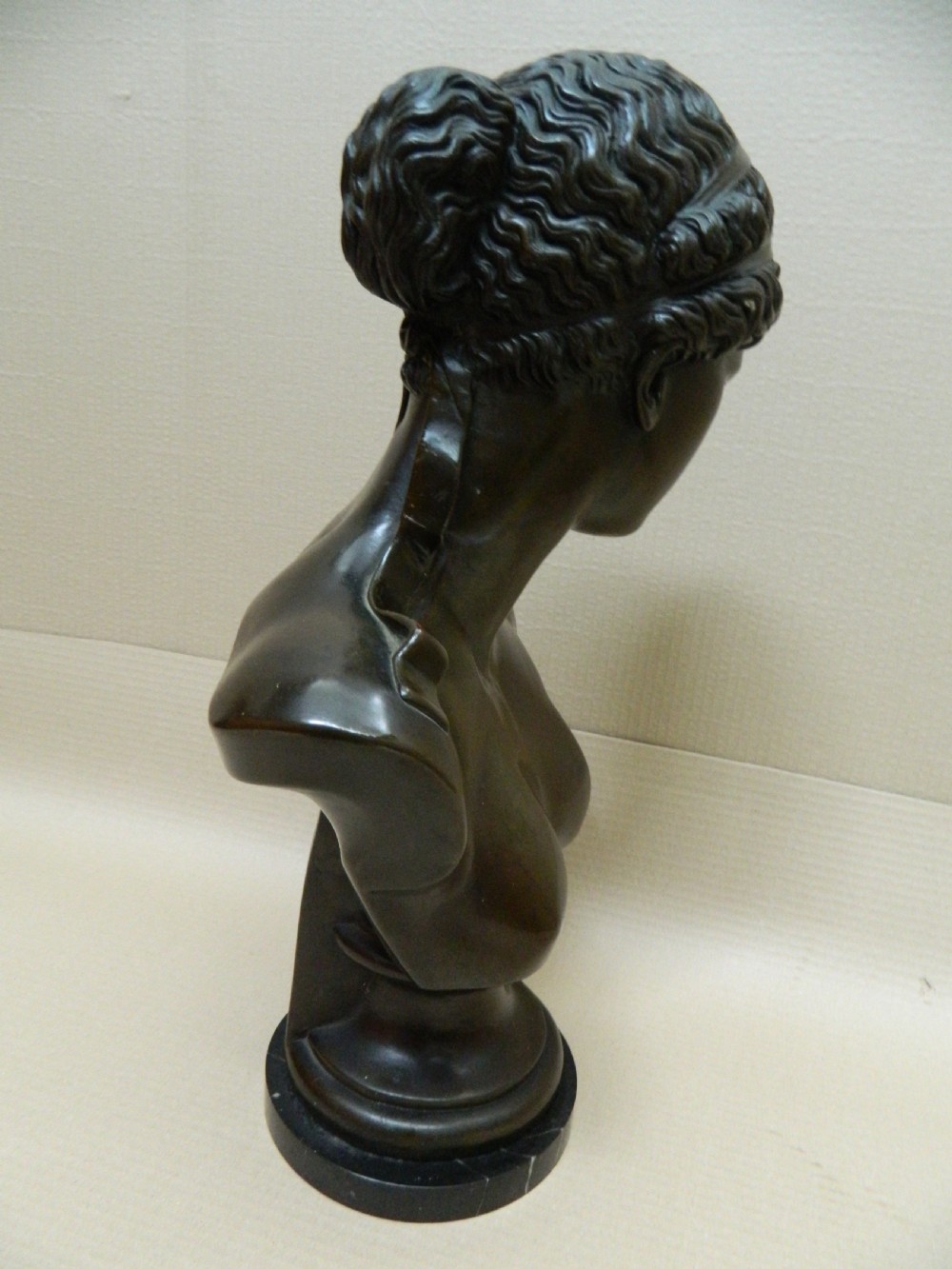 19th century bronze bust View VI