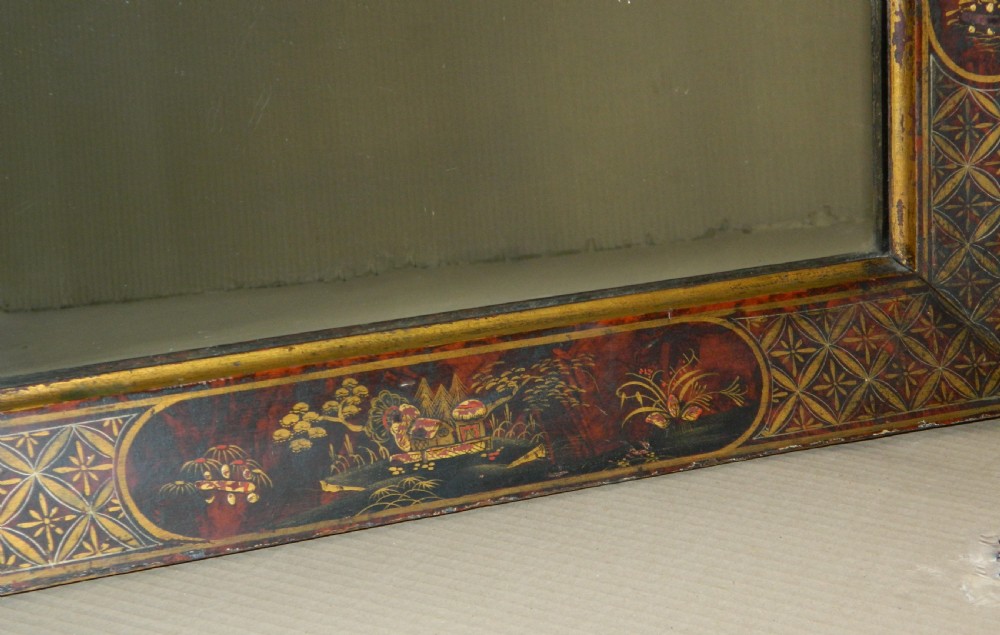 large chinoiserie wall mirror View VIII