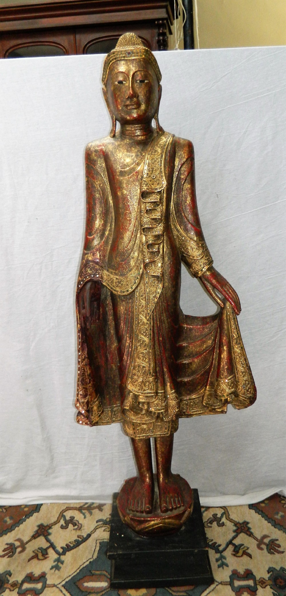 large standing Buddha