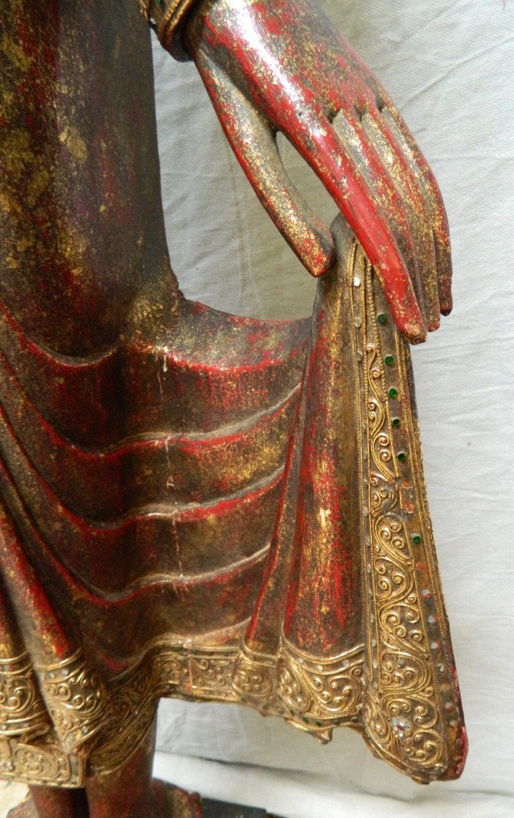 large standing Buddha View IV