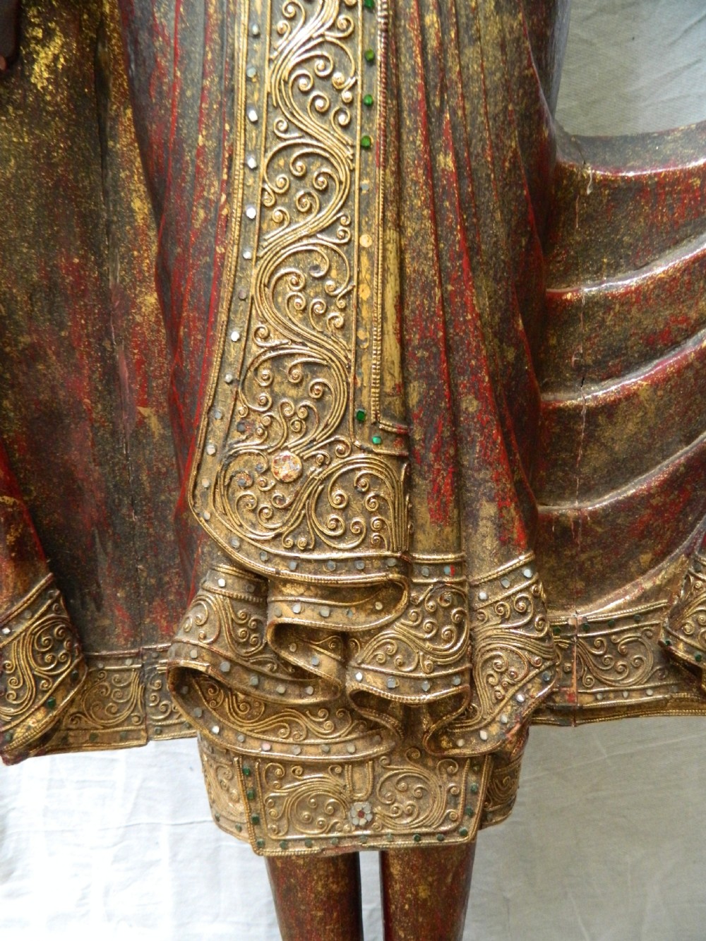 large standing Buddha View VII