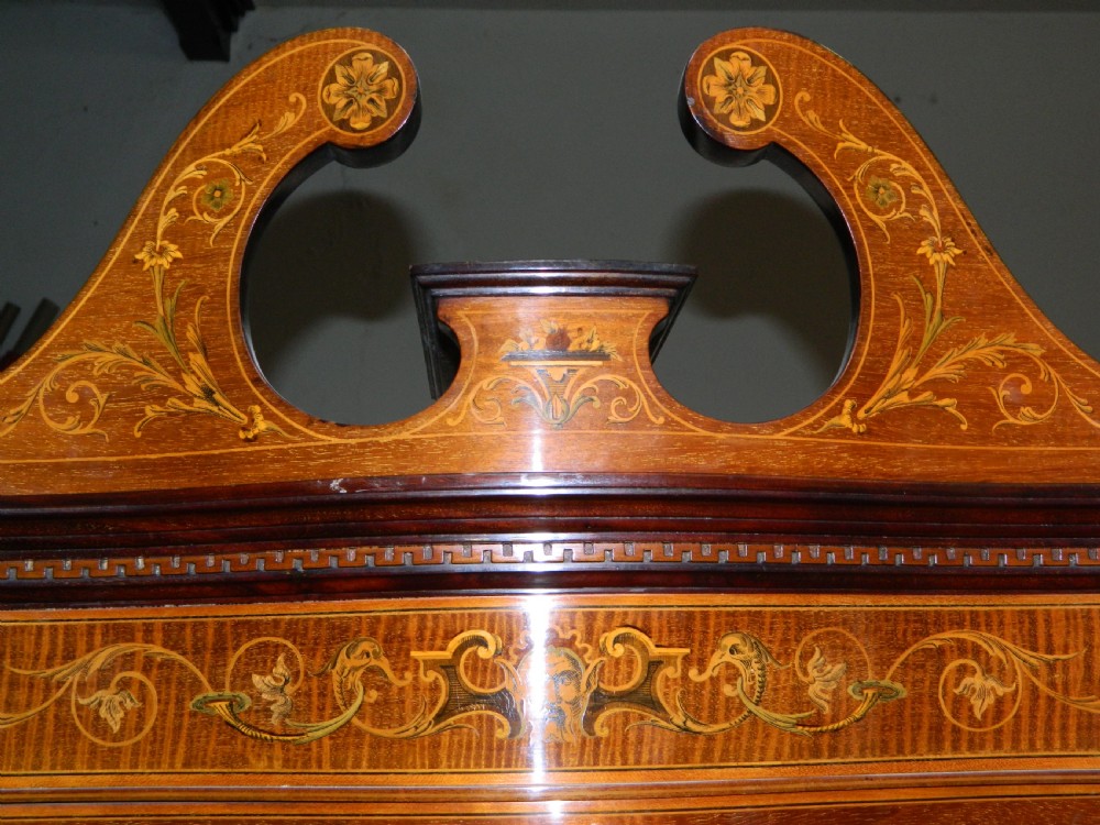 inlaid display cabinet - Paterson, Smith & Innes, Edinburgh View IV